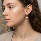 Earrings “Soft edges”