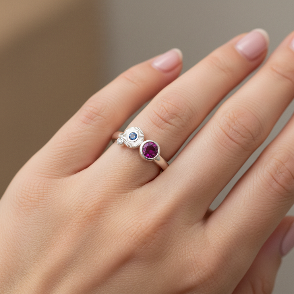 Žiedas "Saulės ryto šviesa"